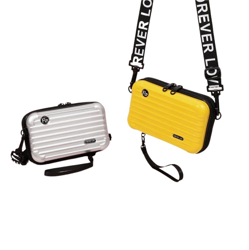 Mini suitcase crossbody discount bag