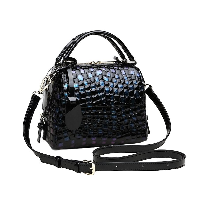 【2plan】Square Cross Leather Bag Amazon.com: Fashion Crossbody Square Bag Soft Leather Small