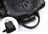 Genuine Leather Alligator Pattern Women's Backpack - Julie bags