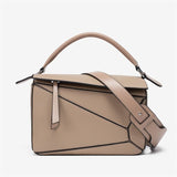 Amber Luxe Geometric Shoulder Bag - Julie bags