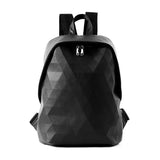 Foldable geometric backpack