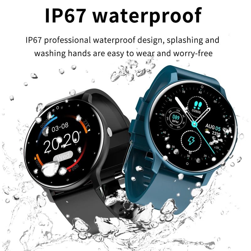 Ladies’ Full Touch Smart Watch – Sports Fitness Tracker, IP67 Waterproof, Bluetooth for Android & iOS - Julie bags