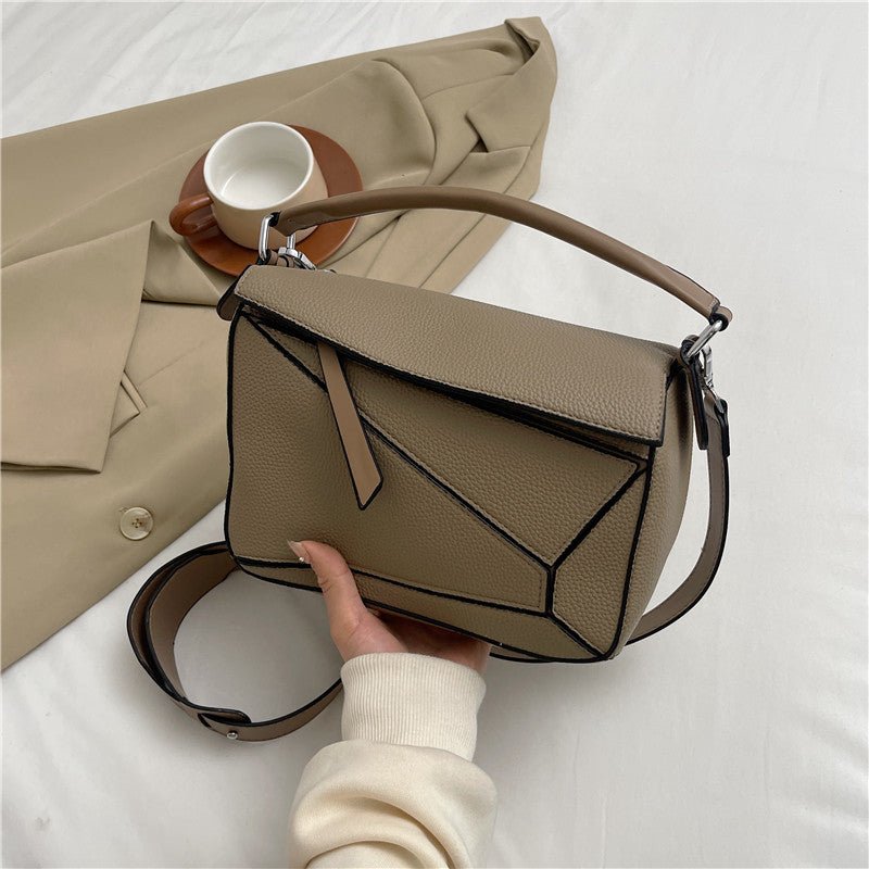 Amber Luxe Geometric Shoulder Bag - Julie bags