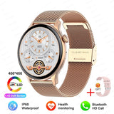 Luxury Smart Watch Women – HD, Bluetooth Call, Heart Rate, Waterproof - Julie bags