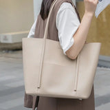 Genuine Leather Tote Bag – Women’s Work & Daily Bag - Julie bags