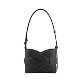 Premium Leather Interlace Shoulder Bag - Modern Luxury Handbag - Julie bags