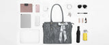 Elegant Floral Laptop Tote Bag - Julie bags