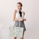 Elegant Floral Laptop Tote Bag - Julie bags