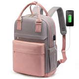 Laptop Backpack for Women – Stylish Waterproof Travel Bag with USB Port - Julie bags