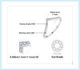 JewelryPalace 5A CZ V Half Eternity Stakable 925 Sterling Silver Wedding Band Ring for Woman Anniversary Gift Fine Jewelry - Julie bags