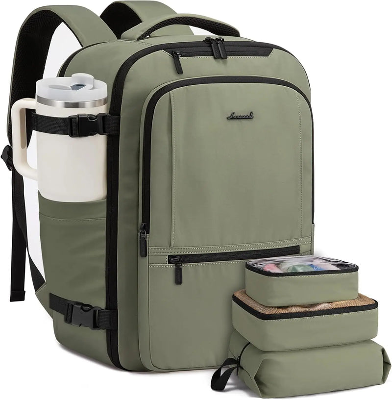 40l laptop backpack Travel Carry On, Airline Approved with Compartment & Packing Cubes How to Wash Herschel c&srods loading clamshell design with Size:1lb
