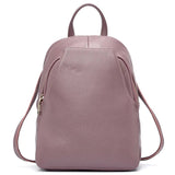 Women’s Genuine Leather Anti - Theft Backpack – Small & Elegant - Julie bags