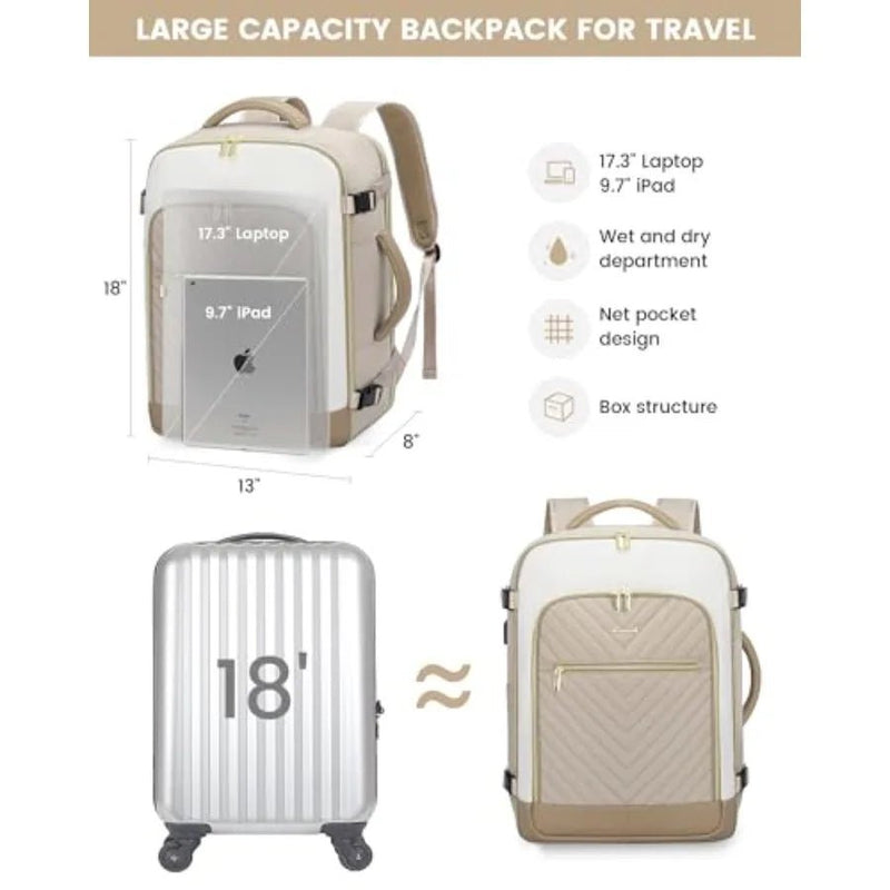 40l travel backpack women's Fairview it offers water resistance and durability while also caring for the environment 40L Travel Backpack