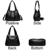 Luxury in Every Detail: Genuine Leather Women's Bucket Bag - Julie bags