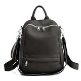 Leather School & Travel Backpack: High Quality - Julie bags