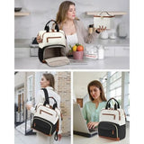 Women’s 15.6" Laptop & Lunch Backpack – Work & Travel - Julie bags