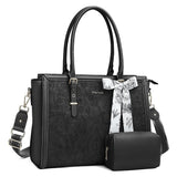 Elegant Floral Laptop Tote Bag - Julie bags