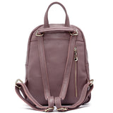 Women’s Genuine Leather Anti - Theft Backpack – Small & Elegant - Julie bags