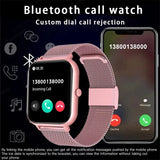 Women's Call Smart Watch – Custom Dial, Waterproof, Bluetooth, Music Control - Julie bags