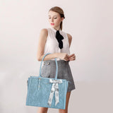 Elegant Floral Laptop Tote Bag - Julie bags
