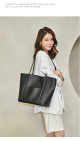 Genuine Leather Tote Bag – Women’s Work & Daily Bag - Julie bags