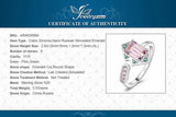 Pink Gemstone Cocktail Ring – 925 Sterling Silver Adjustable Statement Ring for Women - Julie bags