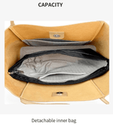 Genuine Leather Tote Bag – Women’s Work & Daily Bag - Julie bags