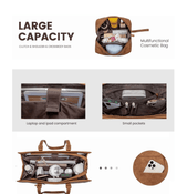 Elegant Floral Laptop Tote Bag - Julie bags