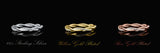 Infinity Love Moissanite Band Ring – 925 Sterling Silver Stackable Rope Design Ring for Women - Julie bags