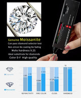 JewelryPalace 5A CZ V Half Eternity Stakable 925 Sterling Silver Wedding Band Ring for Woman Anniversary Gift Fine Jewelry - Julie bags