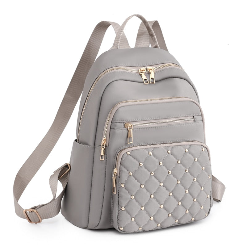 Effortlessly Chic: High-Quality Nylon Backpack - Julie bags #- 0 Effortlessly Chic: High-Quality Nylon Backpack - Julie bags #- 0