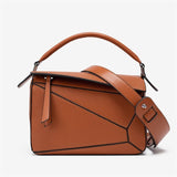 Amber Luxe Geometric Shoulder Bag - Julie bags