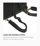 Vintage Genuine Leather Women's Backpack: Stylish Anti-Theft School Bag - Julie bags