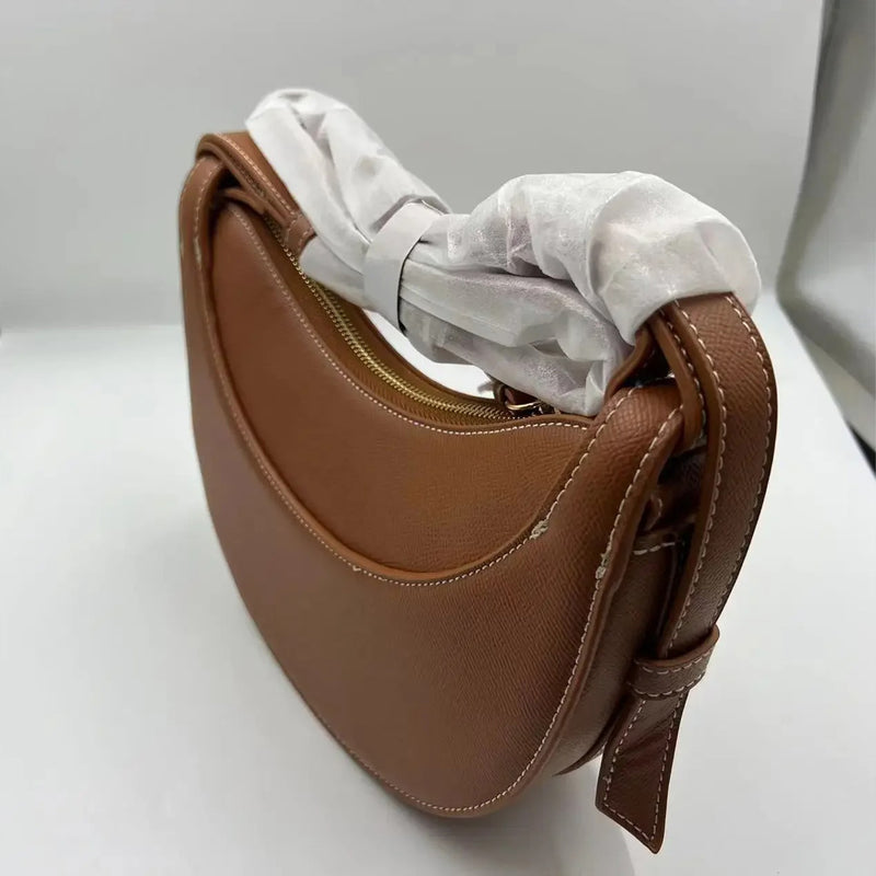 Embrace Elegance: The Luna Leather Hobo Handbag