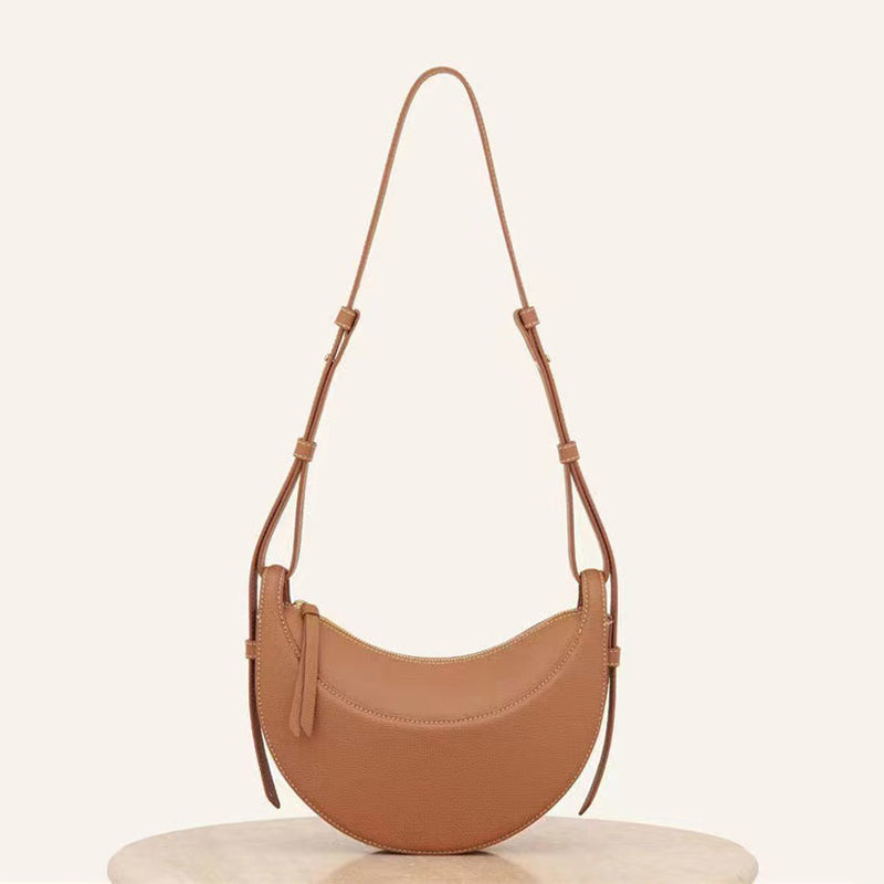 Embrace Elegance: The Luna Leather Hobo Handbag