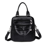 Durable Leather Women's Backpack for Everyday Use - Julie bags