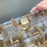 Exquisite Elegance: Designer Woven Diamonds Shoulder Bag - Julie bags