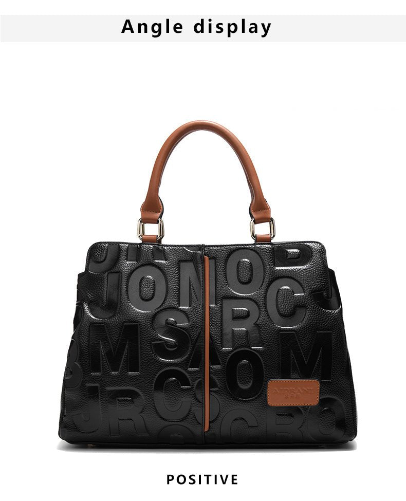 Classic Charm: Genuine Leather Tote for Women's Luxury Fashion - Julie bags