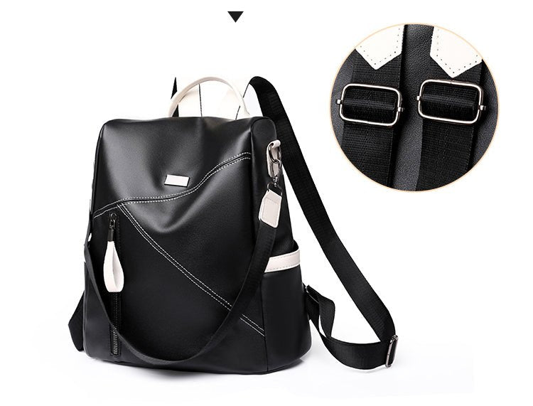 Secure and Stylish Soft Leather Women's Backpack Julie bags