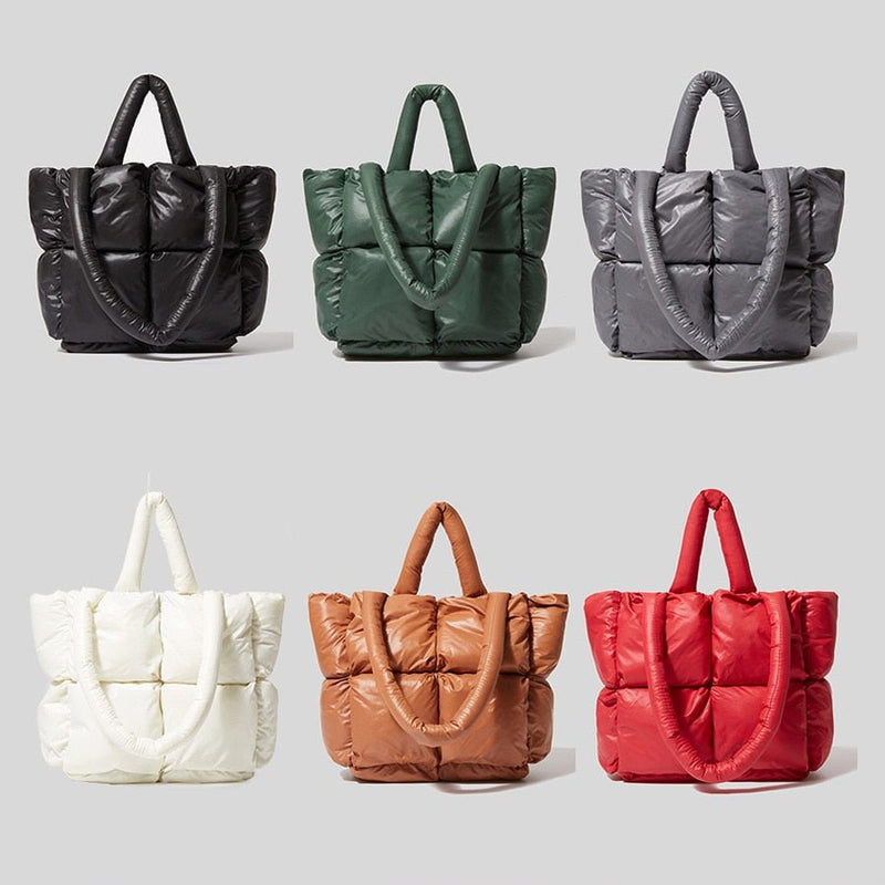 Large Tote Padded Handbags - Julie bags
