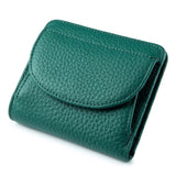 Designer Leather Clutch: Compact Elegance - Julie bags