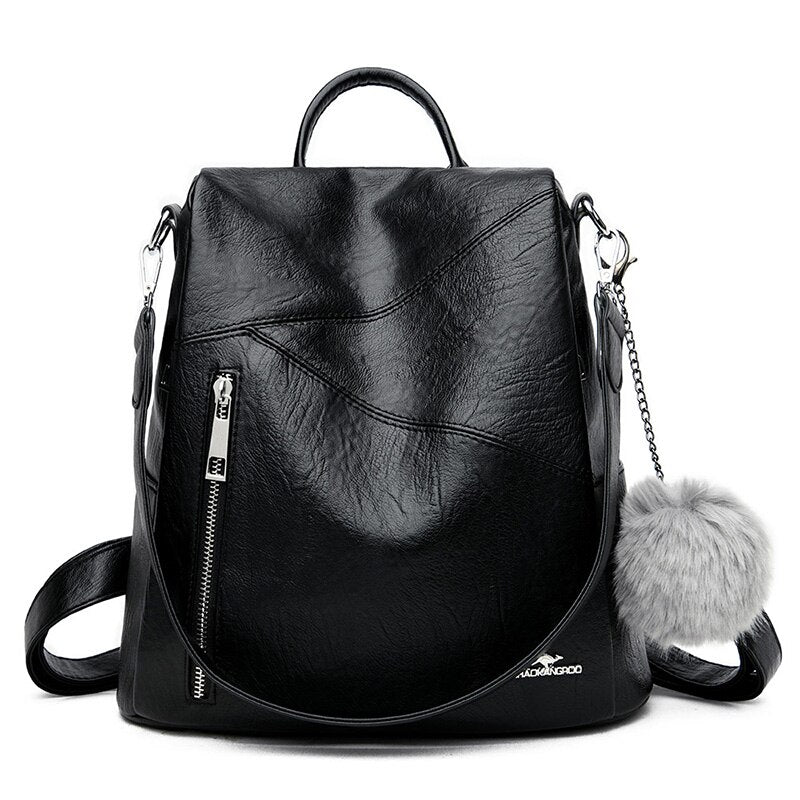 Women Backpack leather Anti Theft - Julie bags