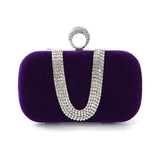 Velvet Diamond Dream Clutch - Julie bags