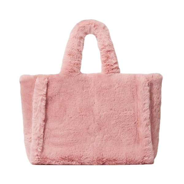Luxury Faux Fur Tote Bag - Julie bags