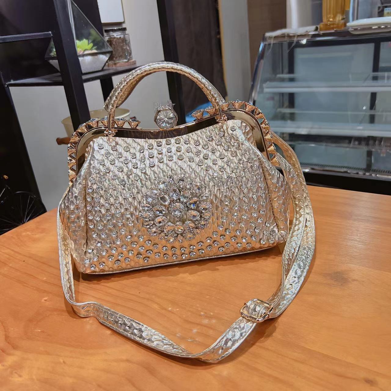 Luxury Diamond Bags Purses For Female