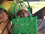 Stylish and Spacious: Large Leopard Beach Bag - Julie bags