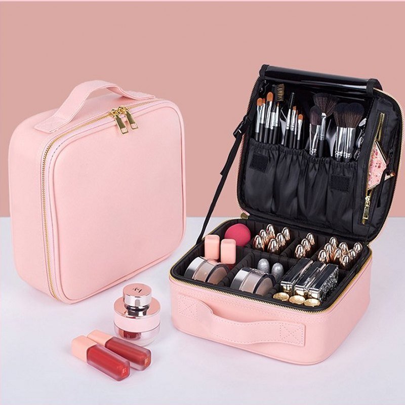 Beauty On-The-Go: Fashion PU Makeup Bag for Women - Julie bags