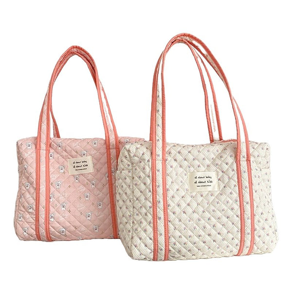 Soft quilted tote bag - Julie bags