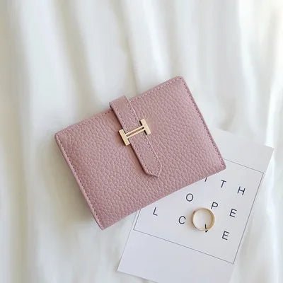 Chic Drawstring Wallet: High-Quality leather Elegance - Julie bags