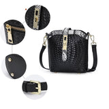 Knitted Series: Stylish Genuine Leather Bucket Bag and Crossbody Chic - Julie bags